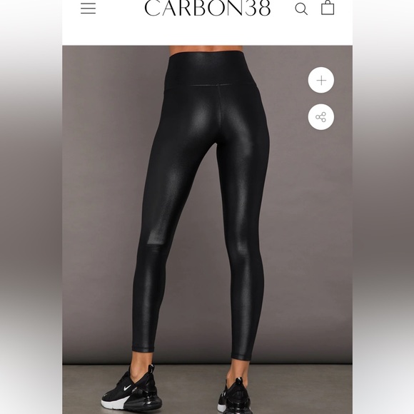 Carbon38 Takara High-Rise Shine leggings - Picture 2 of 3